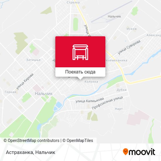 Карта Астраханка