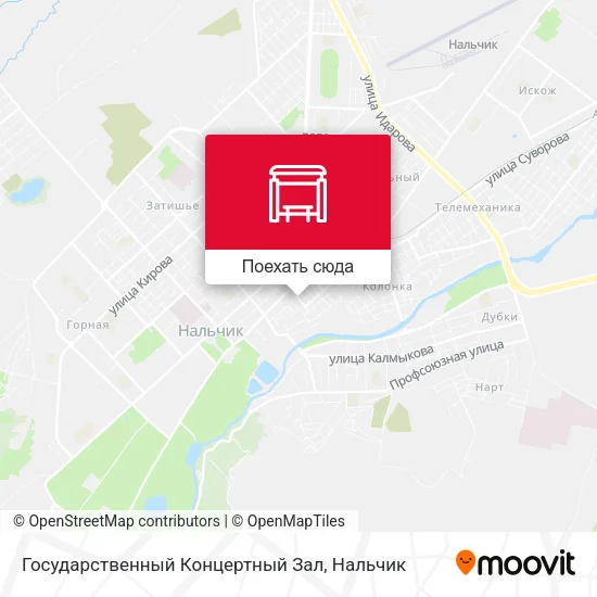 Карта Государственный Концертный Зал
