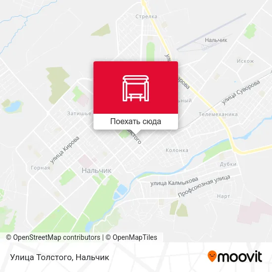 Карта Улица Толстого