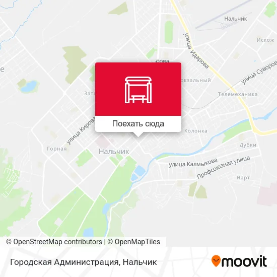 Карта Городская Администрация