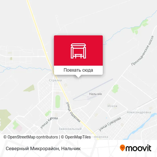 Карта Северный Микрорайон