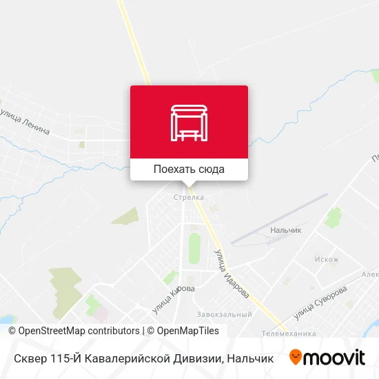 Карта Сквер 115-Й Кавалерийской Дивизии