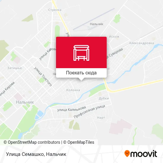 Карта Улица Семашко