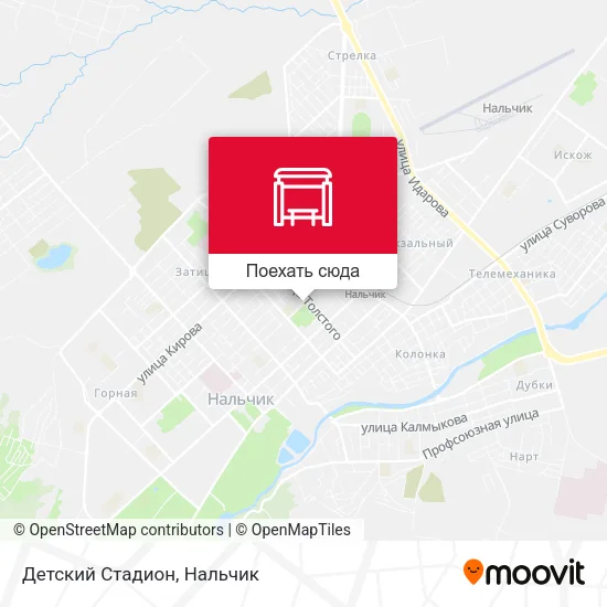 Карта Детский Стадион