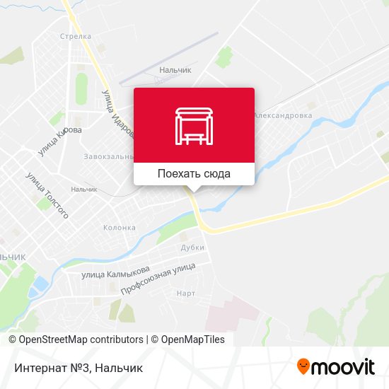 Карта Интернат №3