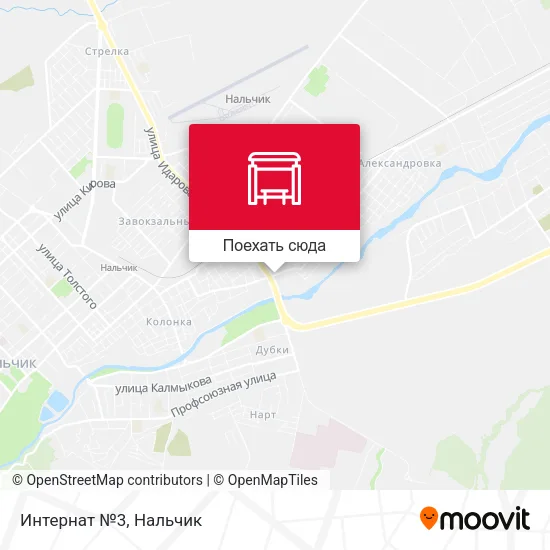 Карта Интернат №3