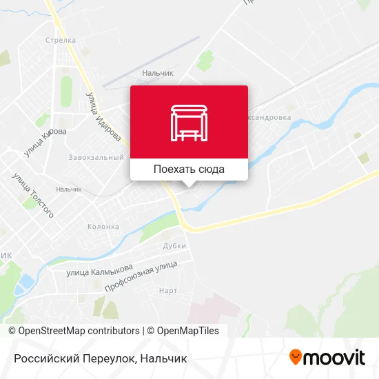 Карта Российский Переулок