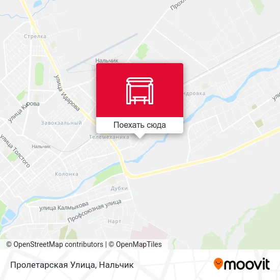 Карта Пролетарская Улица