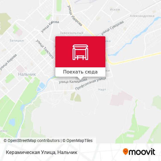 Карта Керамическая Улица