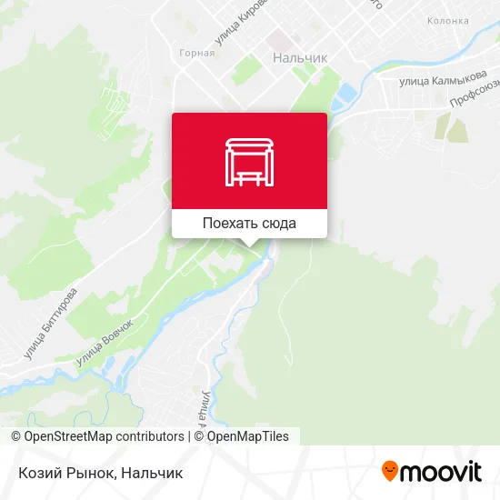 Карта Козий Рынок