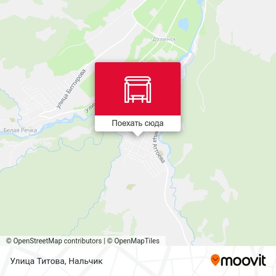 Карта Улица Титова