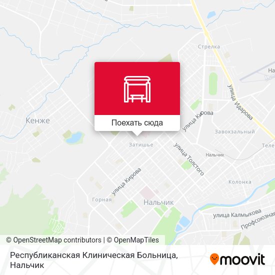 Карта Республиканская Клиническая Больница