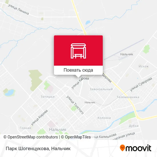 Карта Парк Шогенцукова