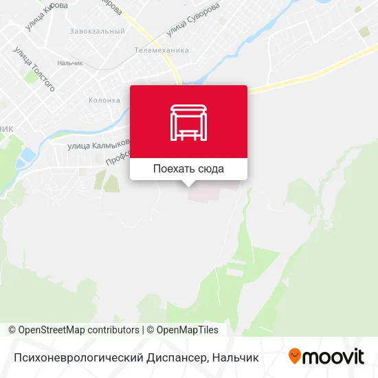 Карта Психоневрологический Диспансер