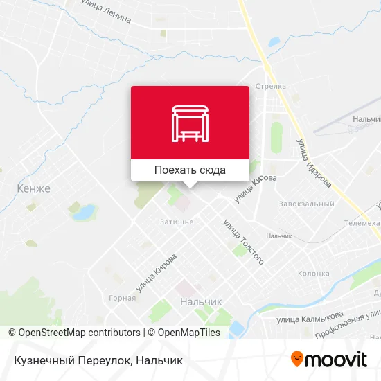 Карта Кузнечный Переулок