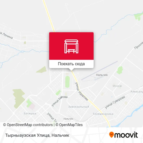 Карта Тырныаузская Улица
