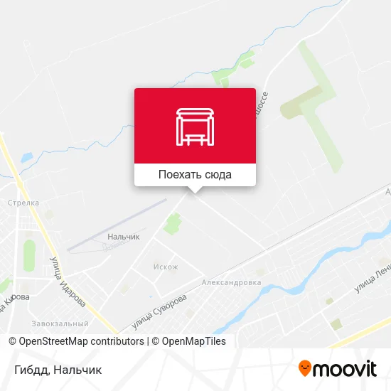 Карта Гибдд