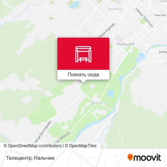 Карта Телецентр