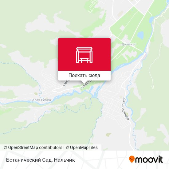 Карта Ботанический Сад