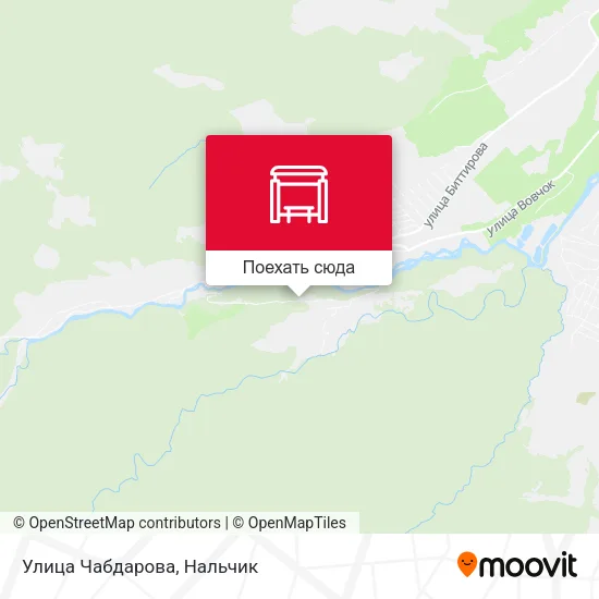 Карта Улица Чабдарова