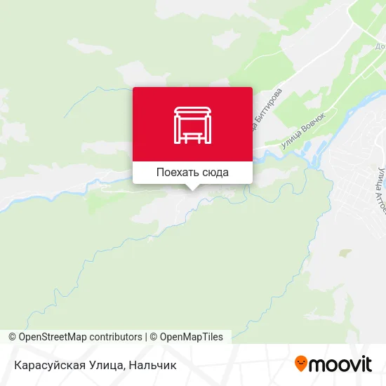 Карта Карасуйская Улица