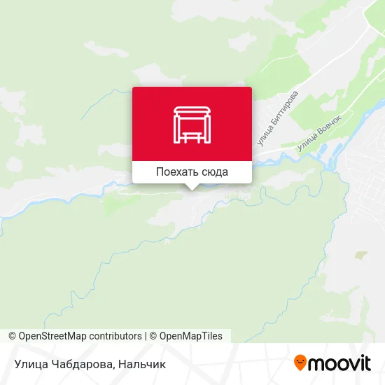 Карта Улица Чабдарова