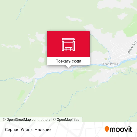 Карта Серная Улица
