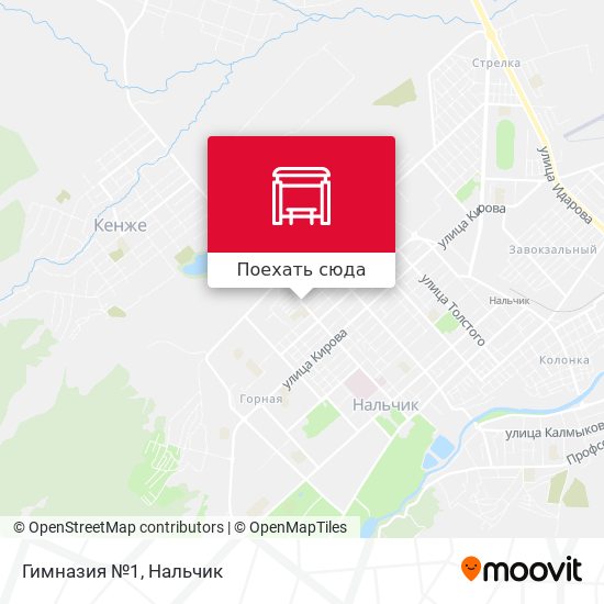 Карта Гимназия №1