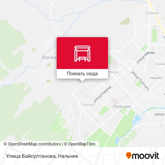 Карта Улица Байсултанова