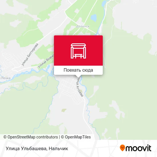 Карта Улица Ульбашева