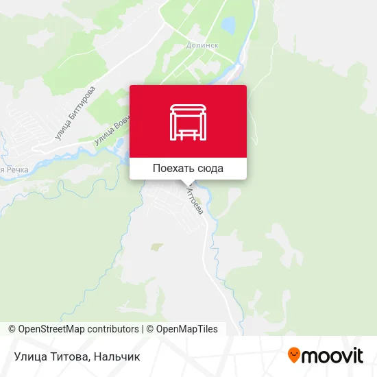 Карта Улица Титова