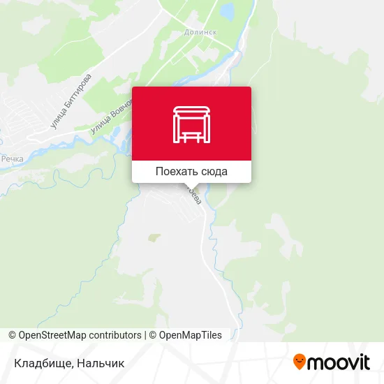 Карта Кладбище