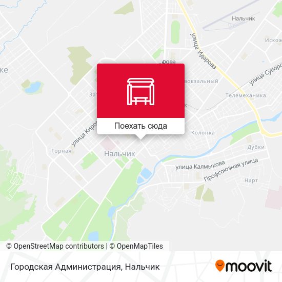 Карта Городская Администрация