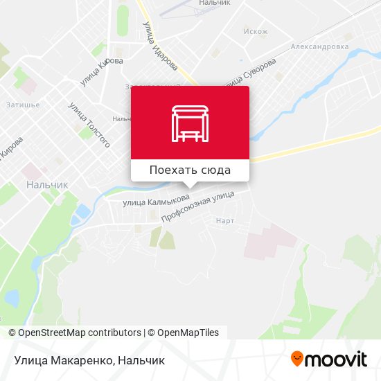 Карта Улица Макаренко