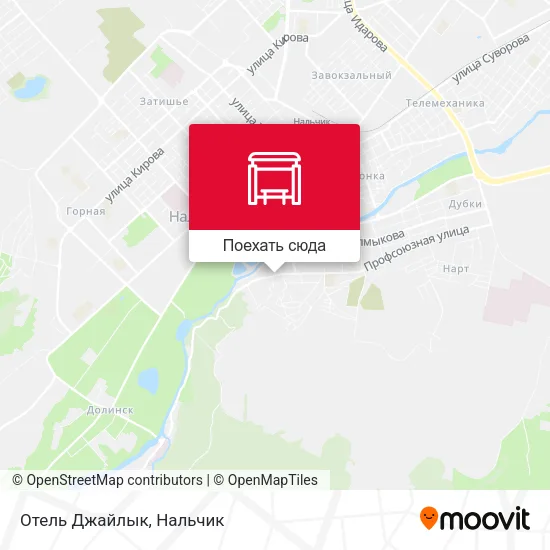 Карта Отель Джайлык