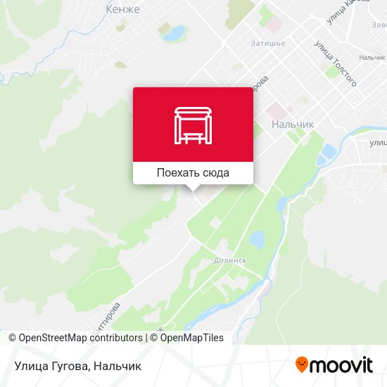 Карта Улица Гугова