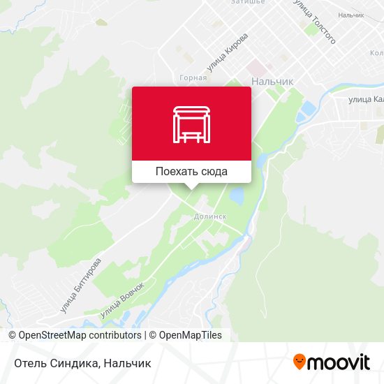 Карта Отель Синдика