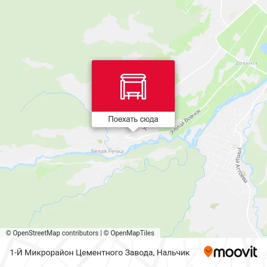 Карта 1-Й Микрорайон Цементного Завода