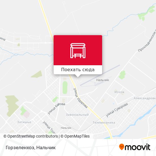 Карта Горзеленхоз