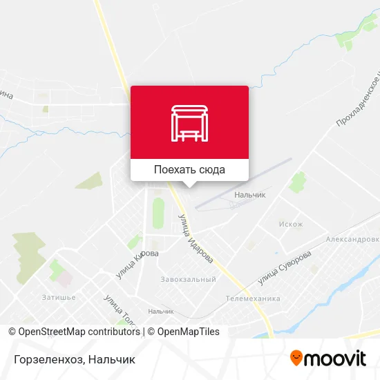 Карта Горзеленхоз