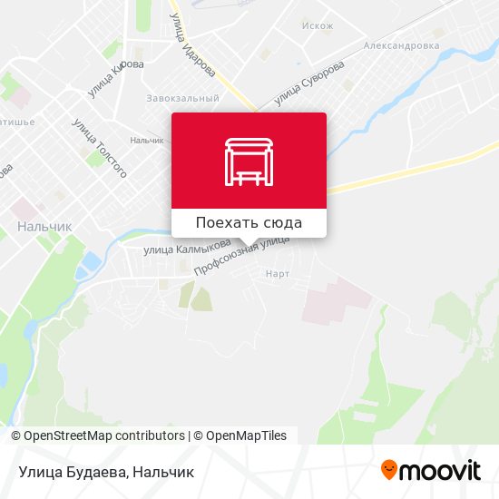 Карта Улица Будаева
