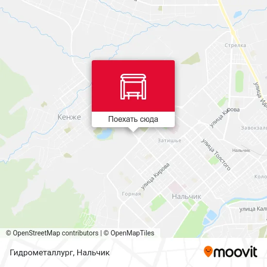 Карта Гидрометаллург