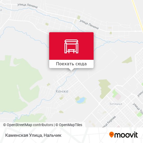 Карта Каменская Улица