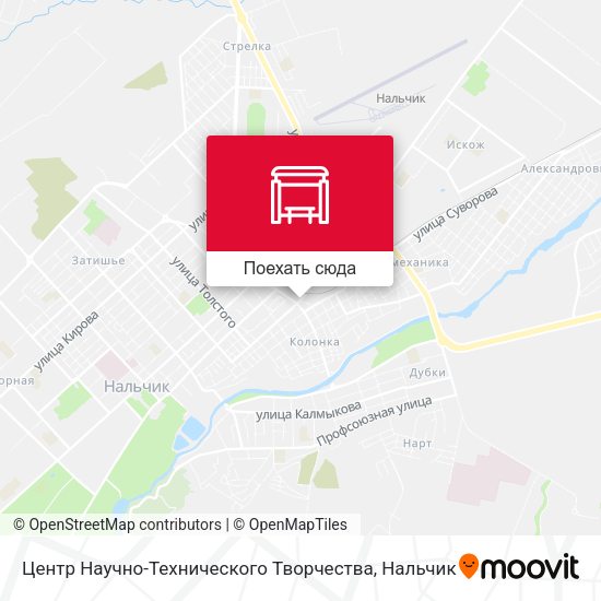 Карта Центр Научно-Технического Творчества