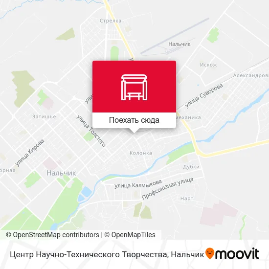 Карта Центр Научно-Технического Творчества