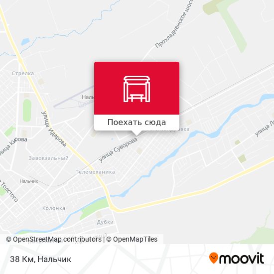 Карта 38 Км
