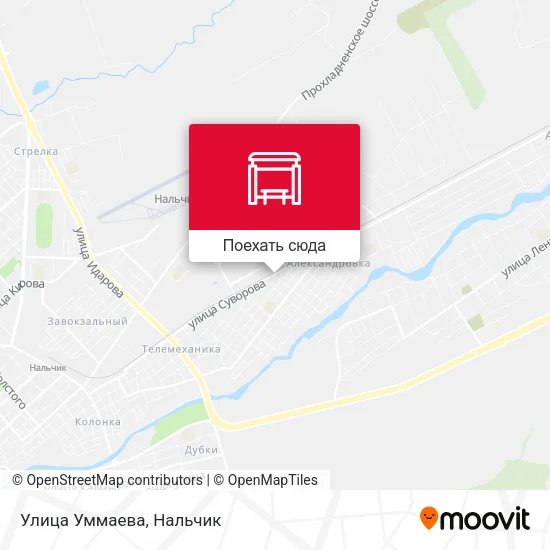 Карта Улица Уммаева