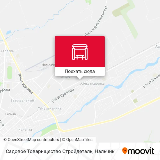 Карта Садовое Товарищество Стройдеталь