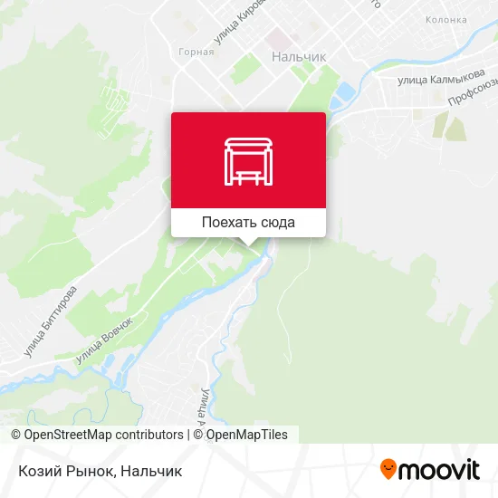 Карта Козий Рынок