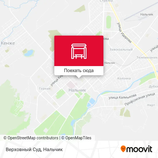 Карта Верховный Суд